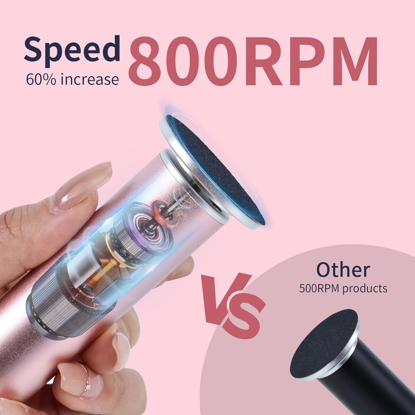 SmoothStep™ Foot care New Electric Callus Remover