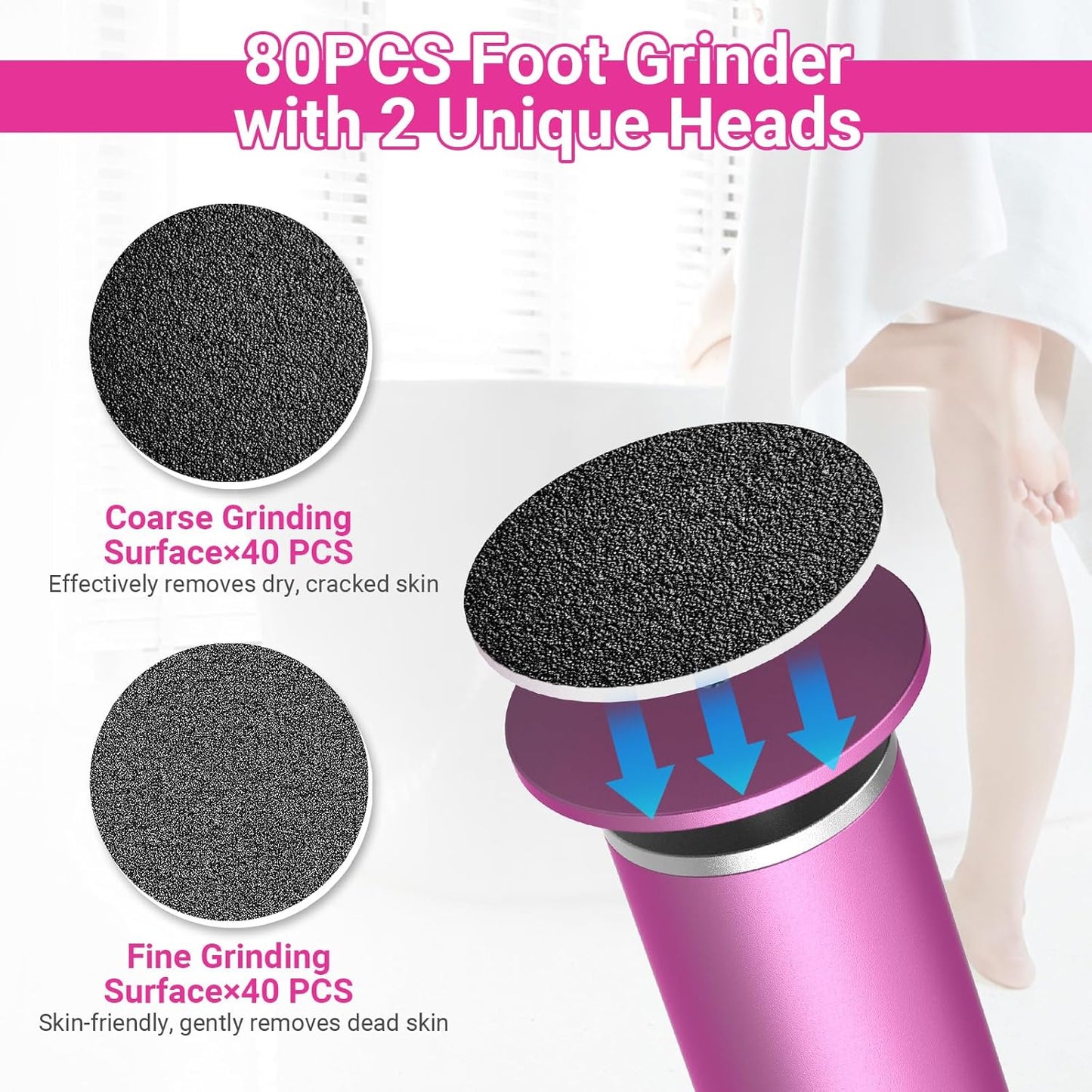 SmoothStep™ Foot care New Electric Callus Remover