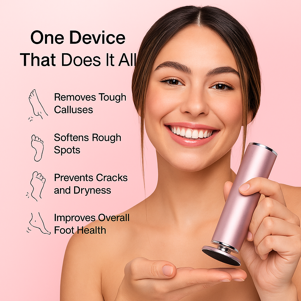 SmoothStep™ Foot care New Electric Callus Remover
